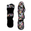 Hummingbird Tropical Print Pattern Muay Thai Shin Guards-grizzshop