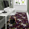 Hummingbird White Daisy Floor Mat-grizzshop