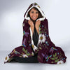 Hummingbird White Daisy Hooded Blanket-grizzshop