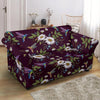 Hummingbird White Daisy Loveseat Cover-grizzshop