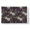 Hummingbird White Daisy Pattern Print Throw Blanket-grizzshop