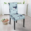 Humpback Whale Print Pattern Chair Cover-grizzshop