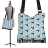 Humpback Whale Print Pattern Crossbody Bags-grizzshop