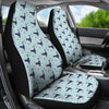 Humpback Whale Print Pattern Universal Fit Car Seat Cover-grizzshop