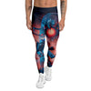 Hunting Alien Worm Print Men's Leggings-grizzshop