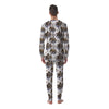 Hunting Mammoth Print Pattern Men's Pajamas-grizzshop