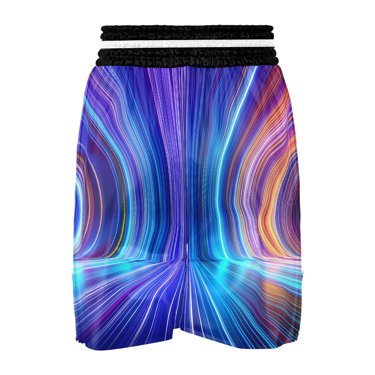 Hyperspace Colorful Print Boxing Shorts-grizzshop