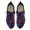 Hyperspace Cosmic Print Black Athletic Shoes-grizzshop