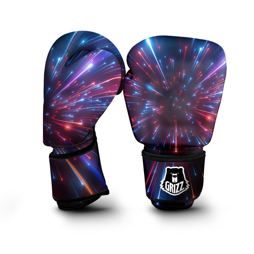 Hyperspace Cosmic Print Boxing Gloves-grizzshop
