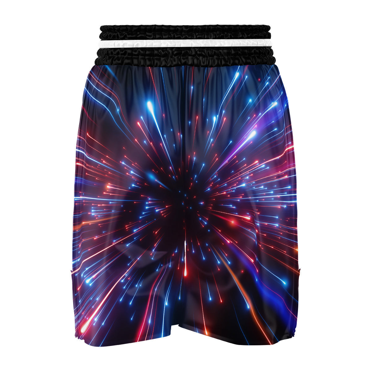 Hyperspace Cosmic Print Boxing Shorts-grizzshop