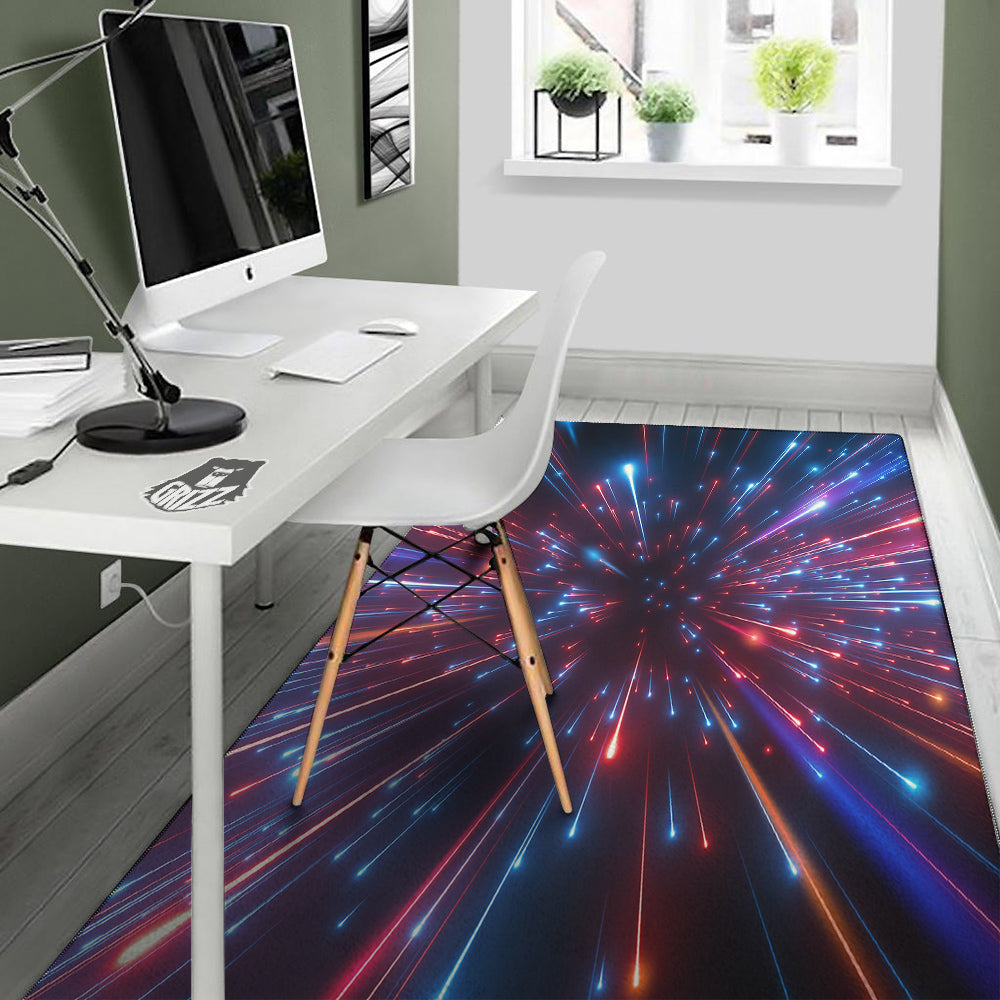 Hyperspace Cosmic Print Floor Mat-grizzshop