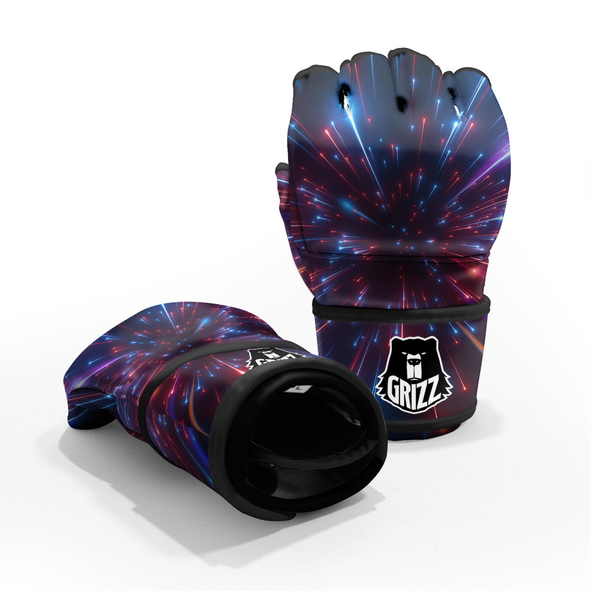 Hyperspace Cosmic Print MMA Gloves-grizzshop