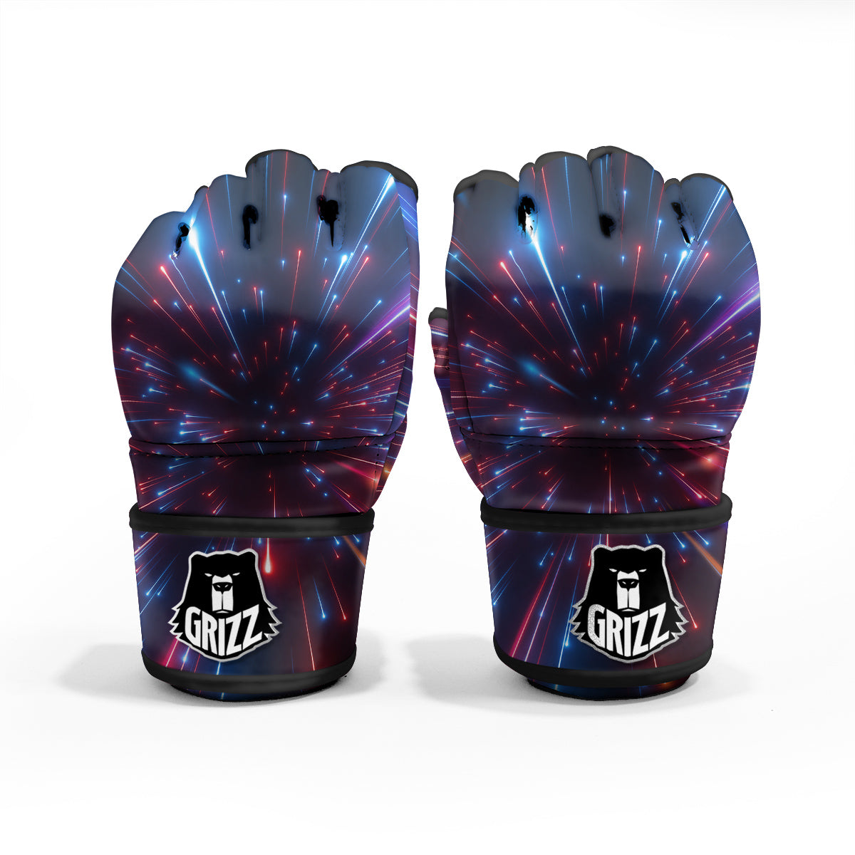 Hyperspace Cosmic Print MMA Gloves-grizzshop