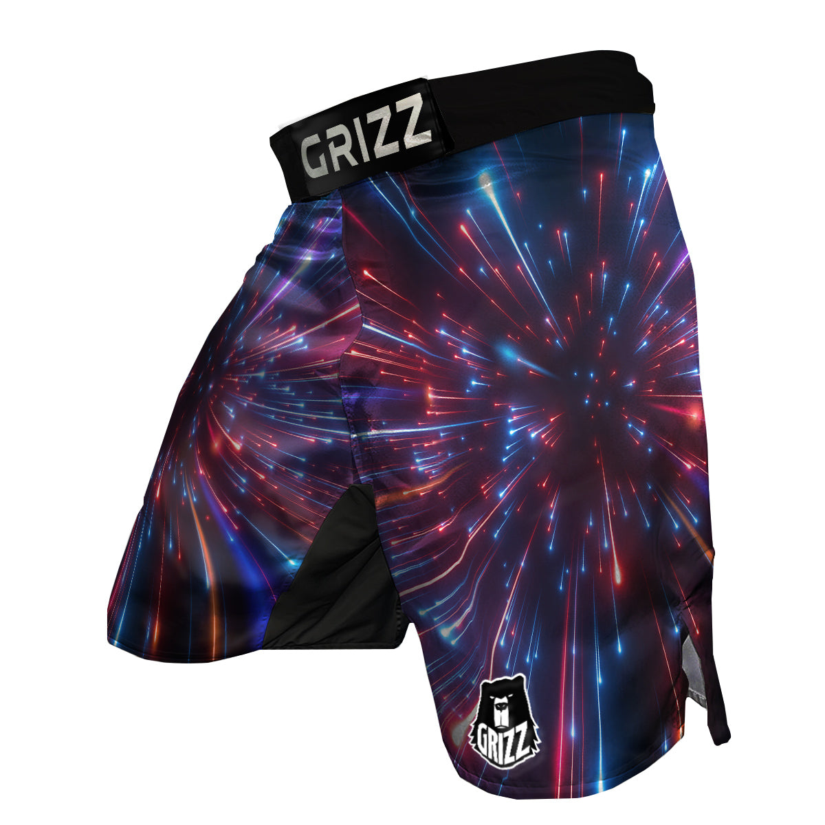Hyperspace Cosmic Print MMA Shorts-grizzshop