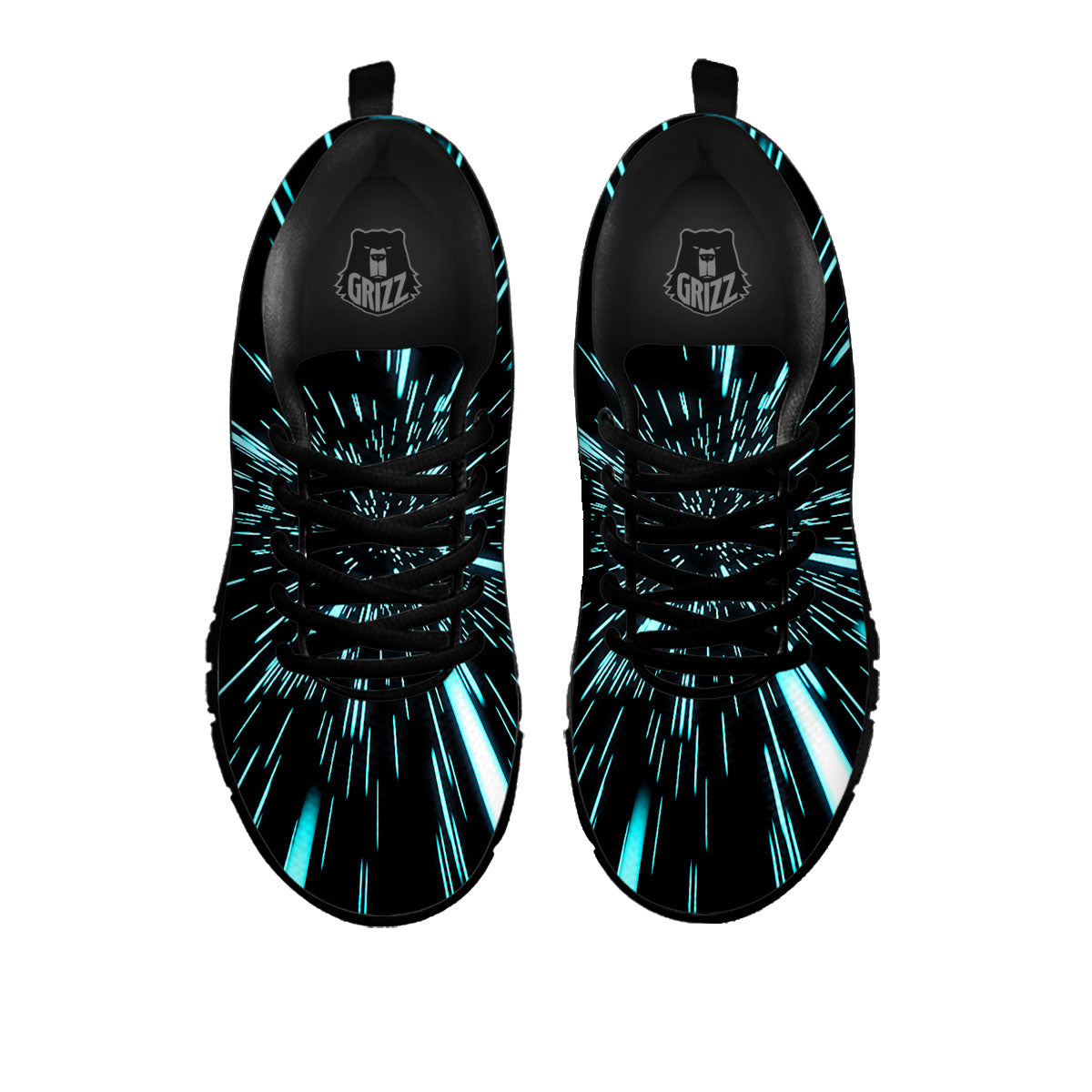 Hyperspace Galaxy Print Black Sneaker-grizzshop