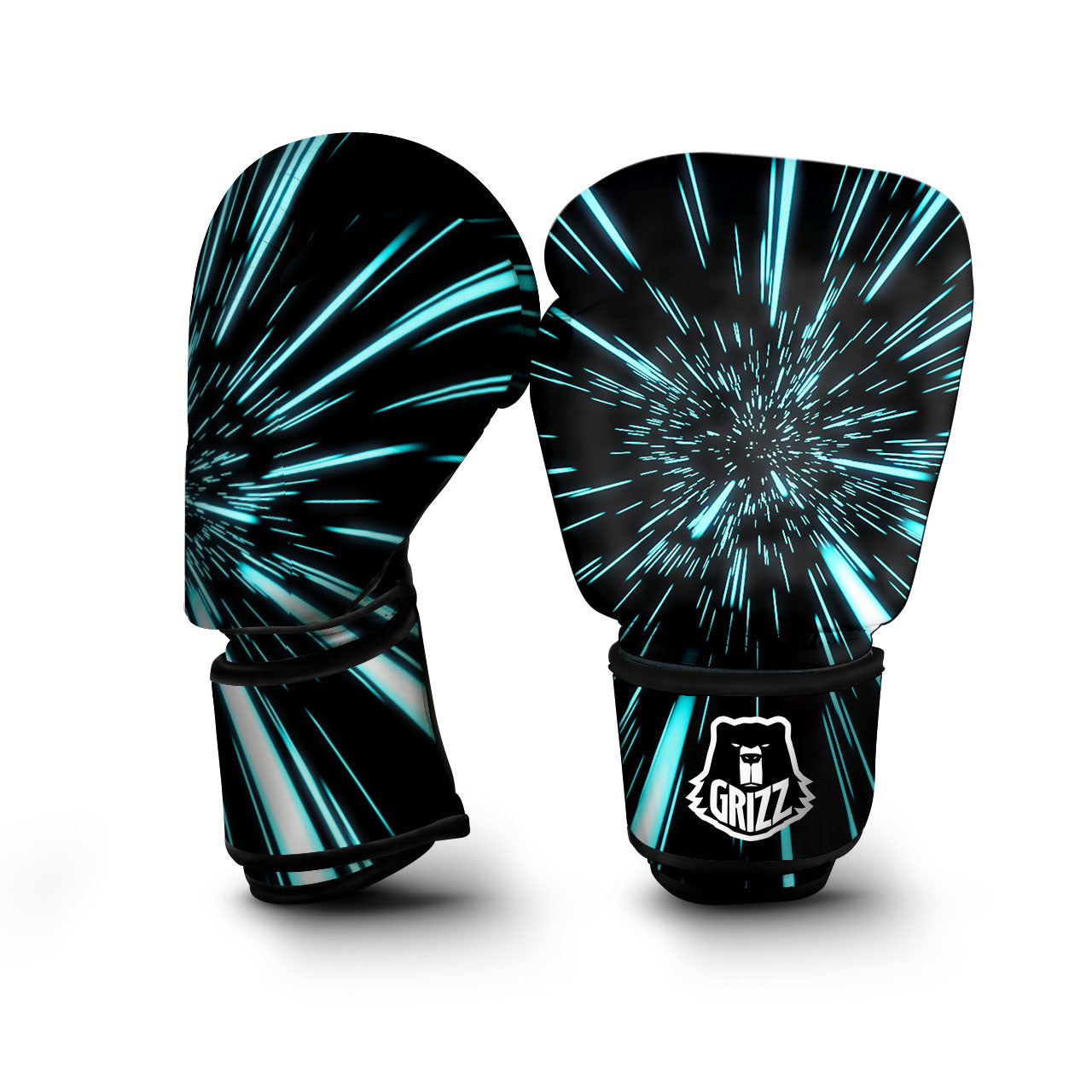 Hyperspace Galaxy Print Boxing Gloves-grizzshop