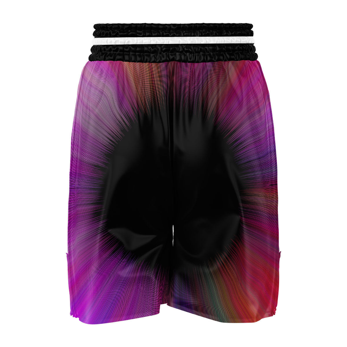 Hyperspace Purple Print Boxing Shorts-grizzshop