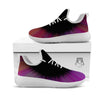 Hyperspace Purple Print White Athletic Shoes-grizzshop