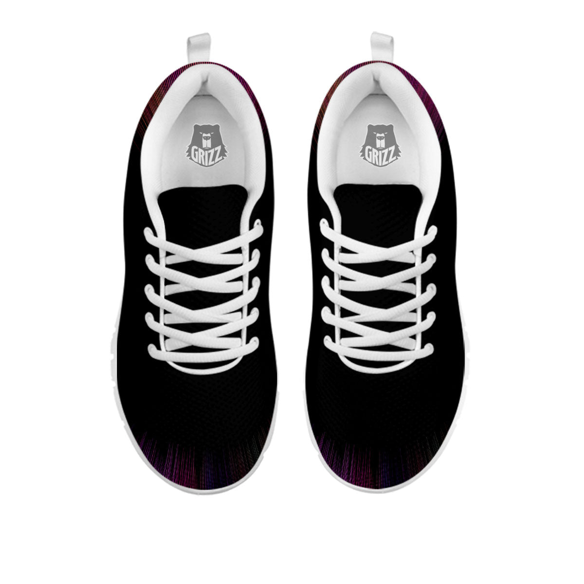 Hyperspace Purple Print White Sneaker-grizzshop