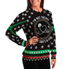 I Am Not Tachy Ok, That's A-FIB Nurse Ugly Christmas Sweater-grizzshop