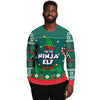 I Am The Ninja Elf Ugly Christmas Sweater-grizzshop