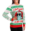 I Don't Believe In You Either Santa Ugly Christmas Sweater-grizzshop