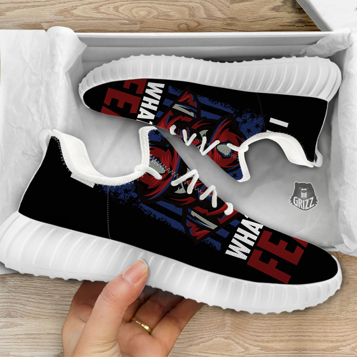 I Fight What You Fear Firefighter Print White Walking Shoes-grizzshop