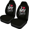 I Love Clippers Universal Fit Car Seat Covers-grizzshop