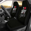 I Love Clippers Universal Fit Car Seat Covers-grizzshop