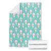 Ice Cream Cone Pastel Pattern Print Blanket-grizzshop