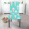 Ice Cream Cone Pastel Pattern Print Chair Cover-grizzshop