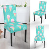 Ice Cream Cone Pastel Pattern Print Chair Cover-grizzshop