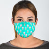 Ice Cream Cone Pastel Pattern Print Face Mask-grizzshop