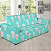 Ice Cream Cone Pastel Pattern Print Sofa Covers-grizzshop