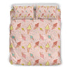 Ice Cream Cone Pattern Print Duvet Cover Bedding Set-grizzshop