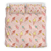 Ice Cream Cone Pattern Print Duvet Cover Bedding Set-grizzshop