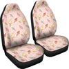 Ice Cream Cone Pattern Print Universal Fit Car Seat Cover-grizzshop