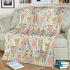 Ice Cream Cone Print Pattern Blanket-grizzshop