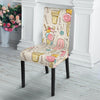 Ice Cream Cone Print Pattern Chair Cover-grizzshop