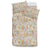 Ice Cream Cone Print Pattern Duvet Cover Bedding Set-grizzshop