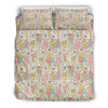 Ice Cream Cone Print Pattern Duvet Cover Bedding Set-grizzshop