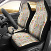 Ice Cream Cone Print Pattern Universal Fit Car Seat Cover-grizzshop