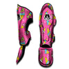 Ice Cream Pink Print Pattern Muay Thai Shin Guards-grizzshop