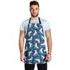 Ice Skate Pattern Print Men's Apron-grizzshop