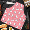 Ice Skate Pink Pattern Print Men's Apron-grizzshop