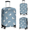 Ice Skate Print Pattern Luggage Cover Protector-grizzshop