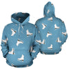 Ice Skate Print Pattern Men Women Pullover Hoodie-grizzshop