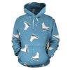 Ice Skate Print Pattern Men Women Pullover Hoodie-grizzshop