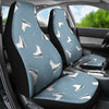 Ice Skate Print Pattern Universal Fit Car Seat Covers-grizzshop