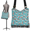 Ice Skate Snowflake Print Pattern Crossbody bags-grizzshop